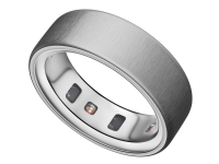 Oura Ring 4 - 7 - smart ring - Bluetooth LE - børstet sølv