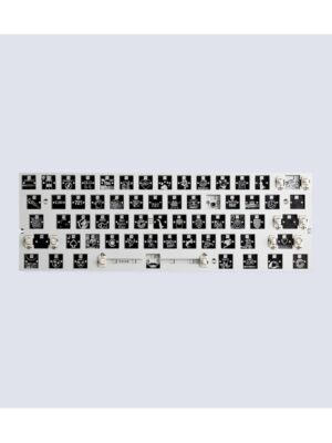 Wooting 60HE+ Module - ANSI - No switch - Gaming Tastatur - Uden Numpad - US International - Hvid
