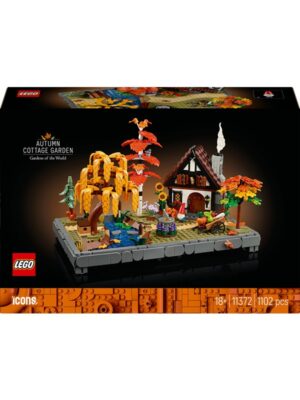 LEGO Icons 11372 Efterårshave og hytte