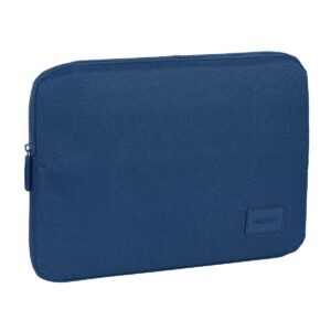 Safta laptopcover 14" - marineblå, 34 × 25 × 2 cm