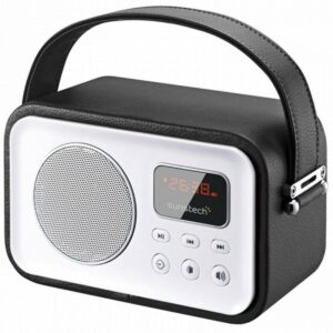 Sunstech RPBT450 transistorradio med Bluetooth - 2,5 W - Sort
