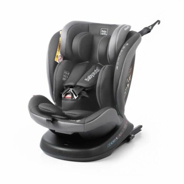Autostol Babyauto RODIA - grå, 0-36 kg, 360° rotation, ECE R129/04