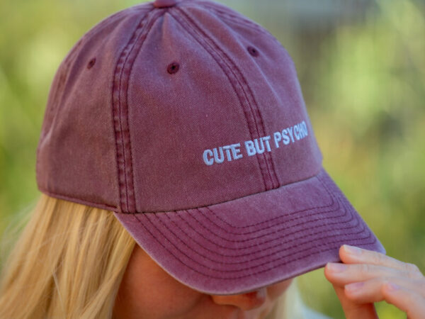 Kasket med Broderi - Egen Tekst