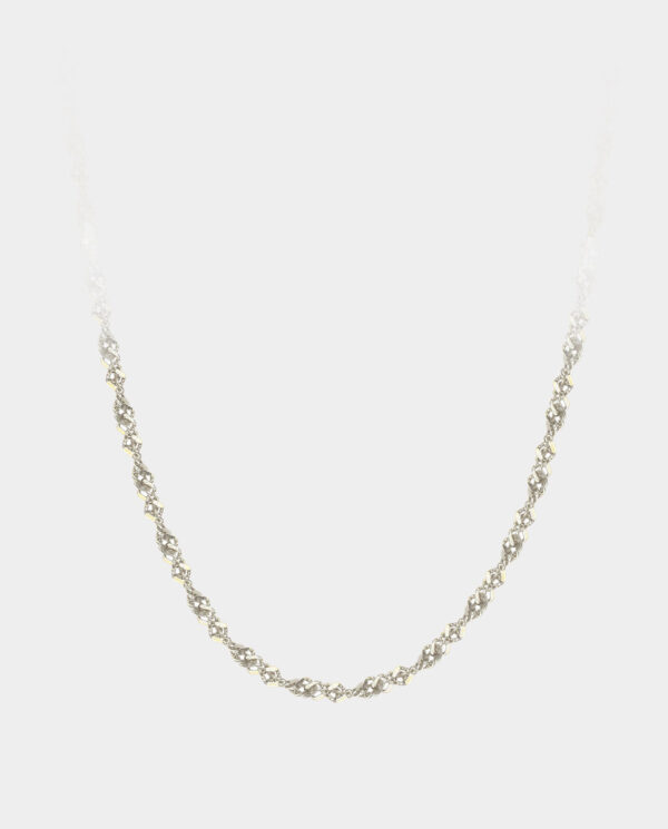 Martha - en sølvhalskæde der glimrer