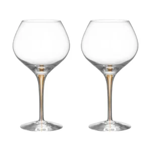 Orrefors Intermezzo Bouquet vinglas 70 cl 2-pak Guld