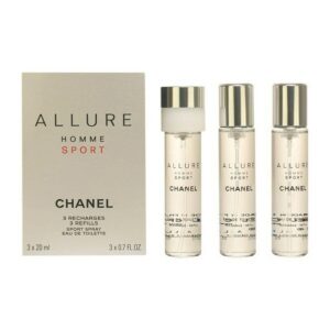 Parfume gaveæske til mænd Chanel Allure Homme Sport EDT 3×20 ml