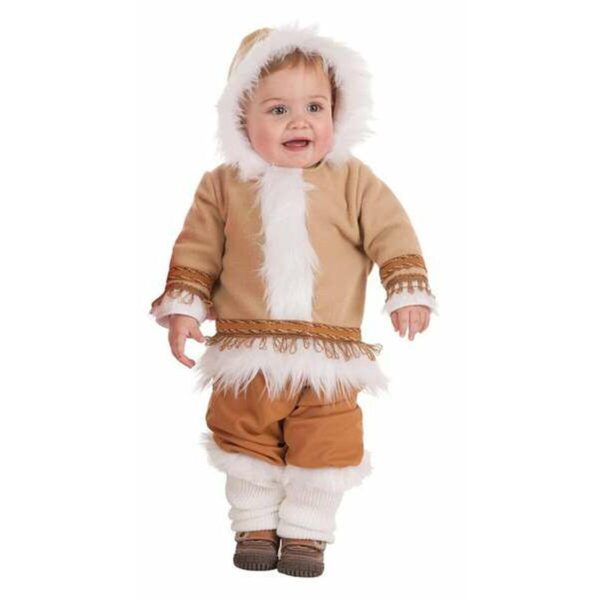 Babykostume - Eskimo 0-12 måneder (2 dele)