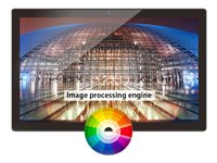 Braun DigiFrame 240 Business Line Digital fotoramme 24" Sort