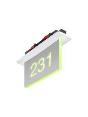 Crestron Electronics Crestron SSC-100-EL - without engraving - meeting room availability sign - grey