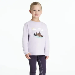 LeMieux AW25 Mini Poppy bluse - 3-4 år, Lilac