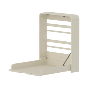 Nova væghængt Puslebord, creme