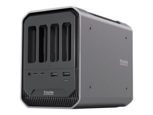 Sandisk Pro Dock 4 Ledningsført Thunderbolt 3 Grafit Thunderbolt 3