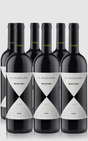 Smagekasse med Gaja Magari Rosso Bolgheri DOC – 6 Flasker