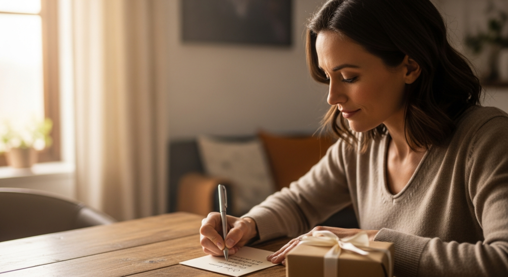 Personlig gave tekst