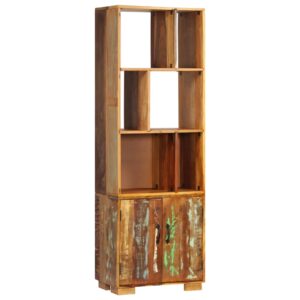 vidaXL bogreol 60x35x180 cm massivt genbrugstræ
