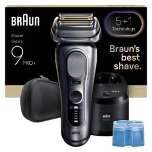 Braun - Series 9 PRO+ Elektrisk Barbermaskine - Sølv
