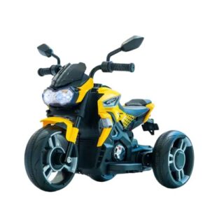 Elmotorcykel til børn 3+ - Gul