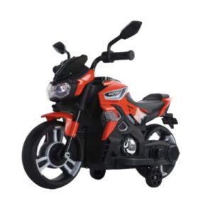 Elmotorcykel til børn 3+ - Rød