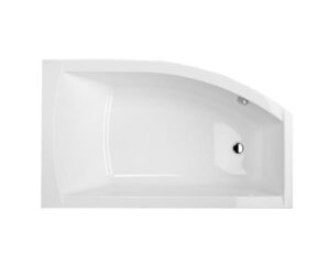 Hjørnekar til 1 person med buet ydre kant - Dansk produktion