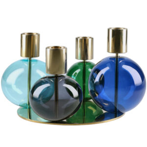 Holmegaard Bubble 4-armet lysestage 17,5 cm