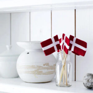 Langkilde&Søn - Lagkageflag af stof