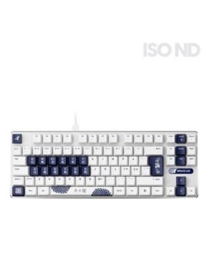 Pulsar PCMK 3 HE TKL (Bruce Lee 85th edition) - Gaming Tastatur - Uden Numpad - Nordisk - Hvid