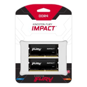 RAM til bærbar – Kingston FURY Impact 64 GB (2×32 GB) DDR4 3200 MT/s CL20 SODIMM