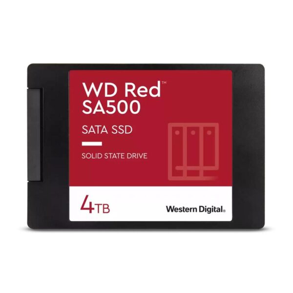 SSD lagring Western Digital Red SA500 4 TB 2,5" SATA 3D NAND