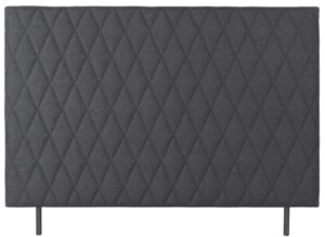 Sengegavl 180x135 cm - Mørkegråt hovedgærde med harlequin tern - Nordstrand Home
