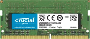 Crucial CT2K32G4SFD832A – 64 GB (2 x 32 GB) DDR4 3200 MHz SO-DIMM RAM til bærbar