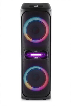 JVC XS-EP624B partyhøjttaler – sort, 240 W, Bluetooth