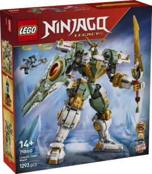 LEGO® Ninjago 71860 Lloyds Kæmperobot (15-års Jubilæum) - 1293 Dele (14+år)