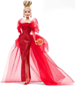 Mattel Barbie 80-års Jubilæums Dukke - 6+år - Blonde