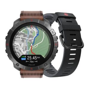 Polar Grit X2 Pro Titanium 1,39" smartwatch - sort/brun