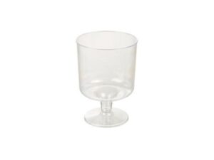 Vinglas 20 cl på fast fod Klar PS - (40 poser x 10 stk.)