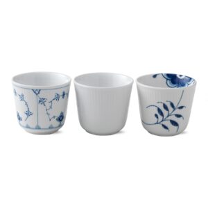 Royal Copenhagen - Blå Termokrus - 26 cl - Sæt med 3